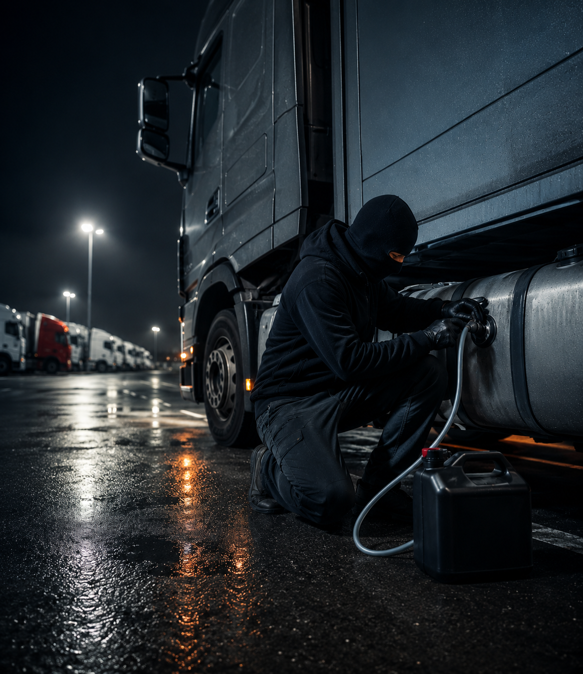 Comment protéger le réservoir de son camion contre le vol de carburant ?